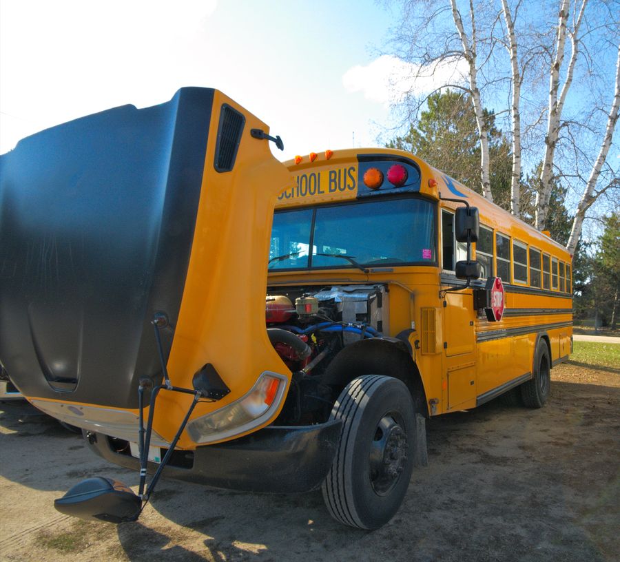 School Bus Repair In Cooper Jack Bay Settlement, PL